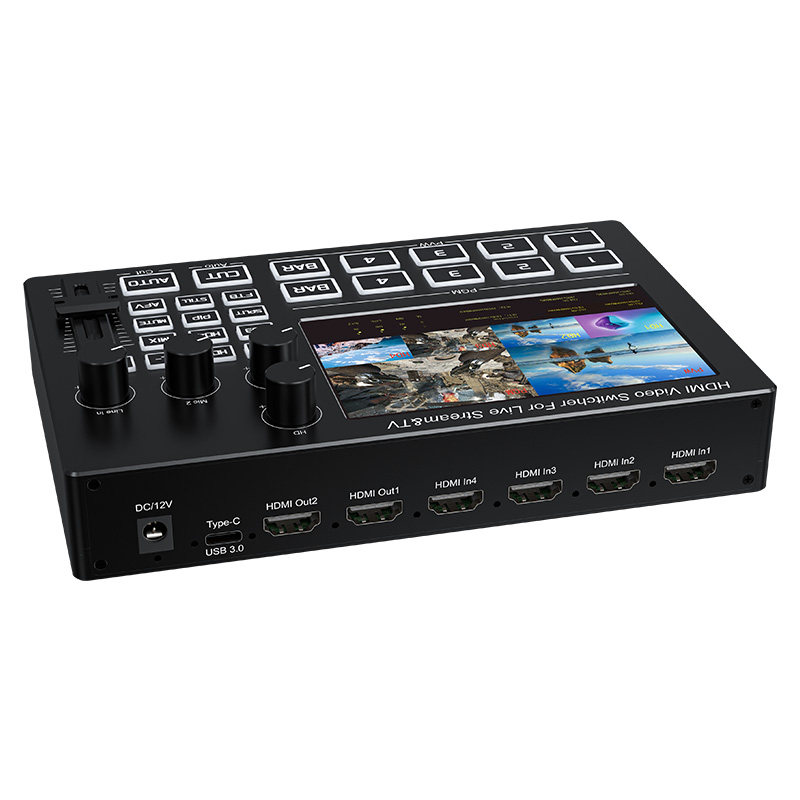 4-kanałowy mikser wideo HDMI 1 – Audio Mixer 4 Channel recenzja i cena