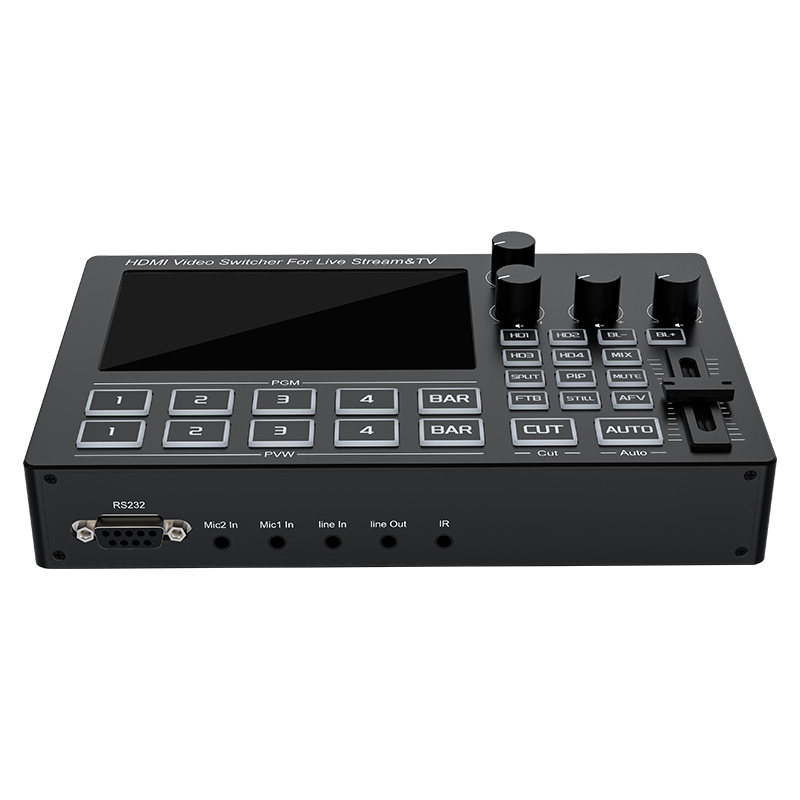 4-kanałowy mikser wideo HDMI 1 – Audio Mixer 4 Channel recenzja i cena