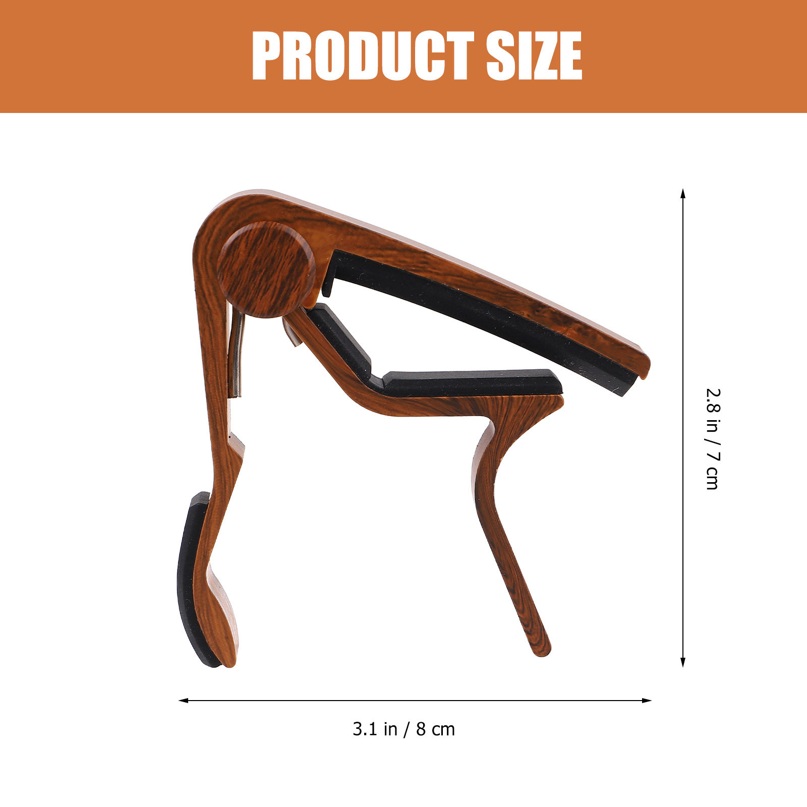 Klips do gitary ze stopu cynku – Guitar Capo Clip recenzja i cena