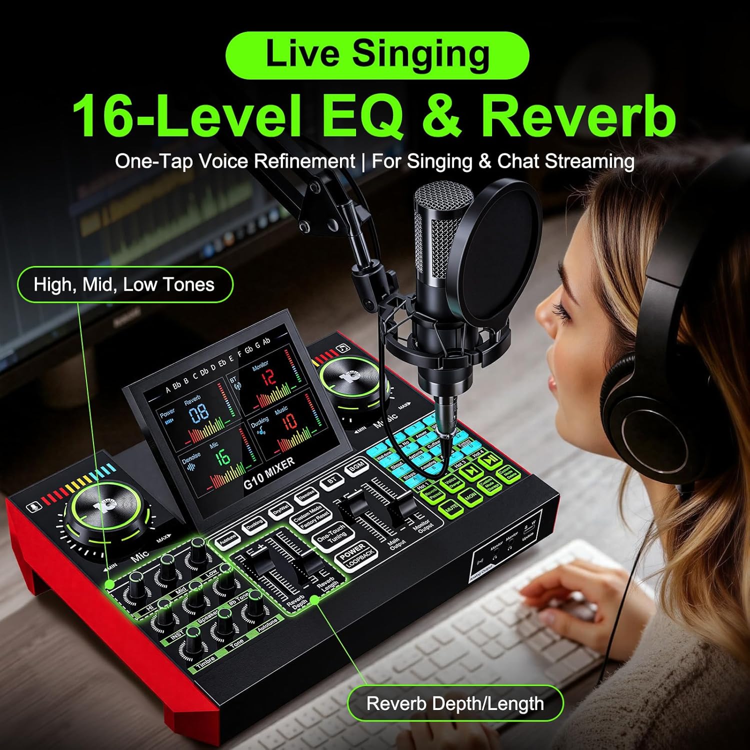 Tenlamp G10 Interfejs Audio do – Audio And Music Mixer recenzja i cena