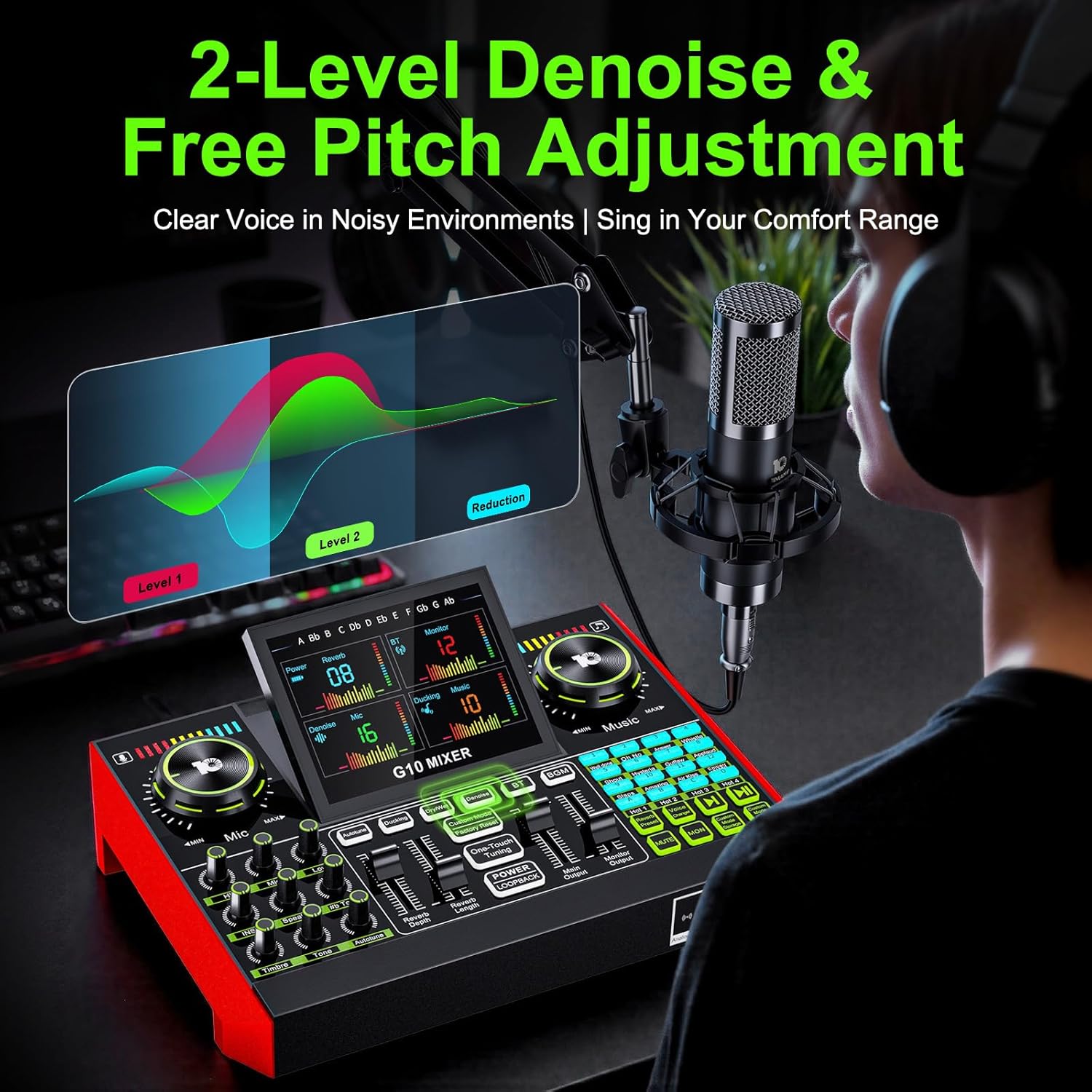 Tenlamp G10 Interfejs Audio do – Audio And Music Mixer recenzja i cena