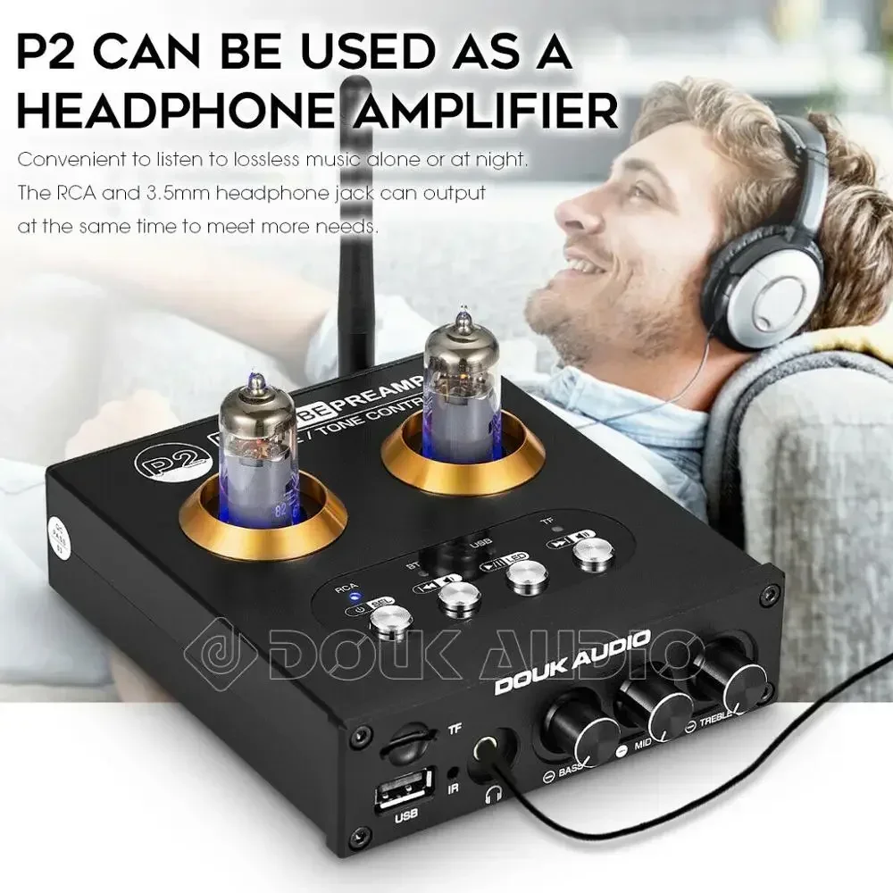 Douk Audio P2 HiFi rura próżni – Audio Player With Youtube Music recenzja i cena