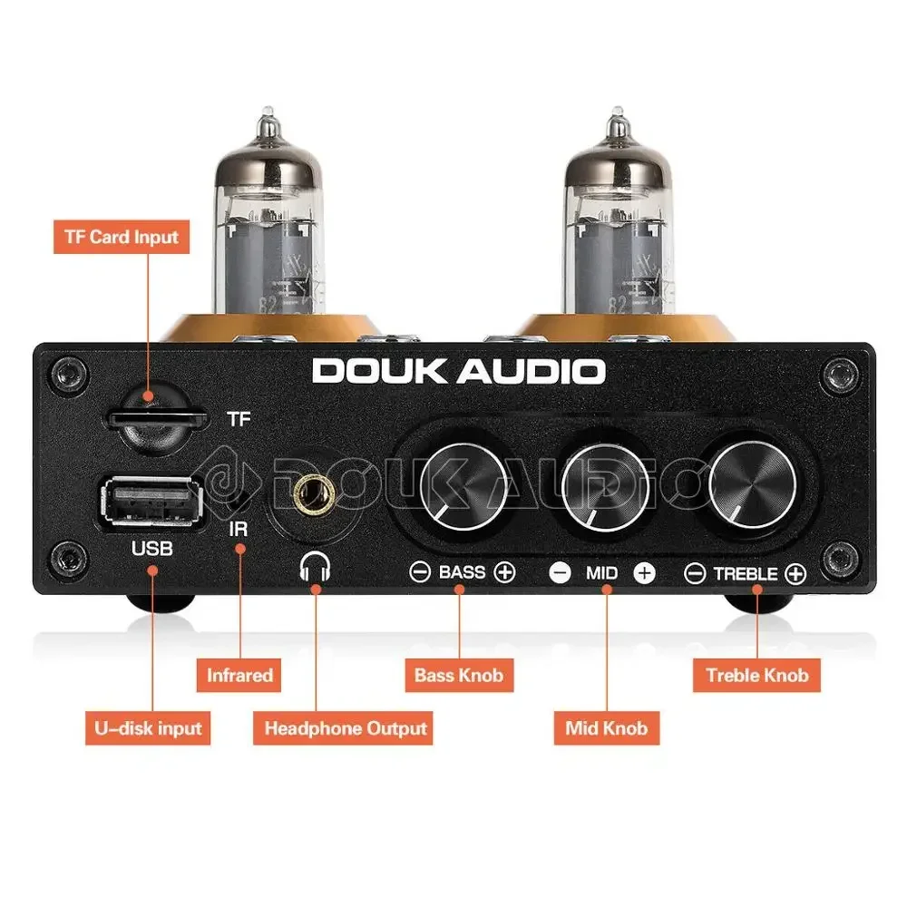 Douk Audio P2 HiFi rura próżni – Audio Player With Youtube Music recenzja i cena