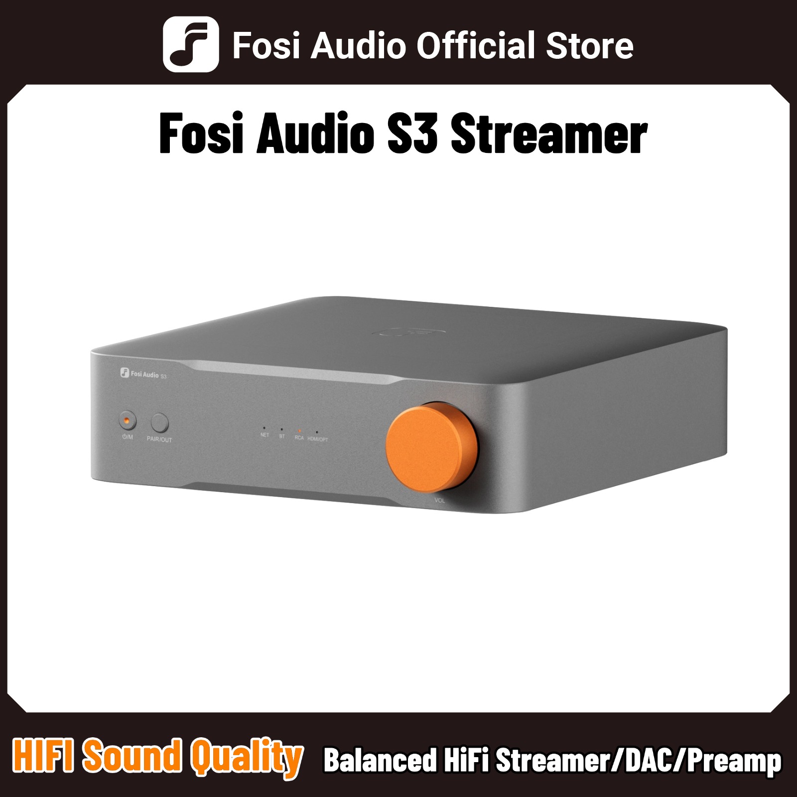 Fosi Audio S3 HiFi Music Strea – Audio Music Google recenzja i cena