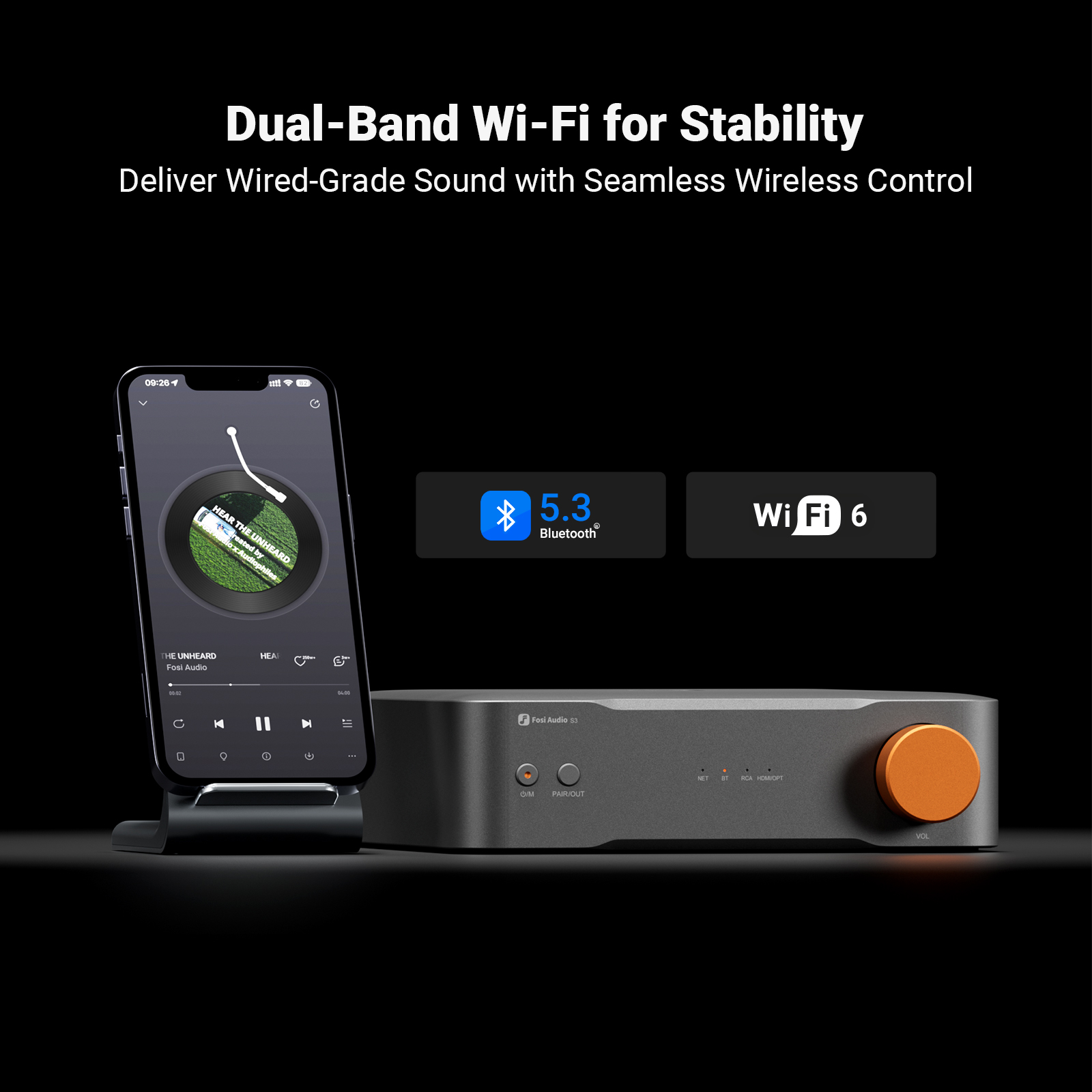Fosi Audio S3 HiFi Music Strea – Audio Music Google recenzja i cena
