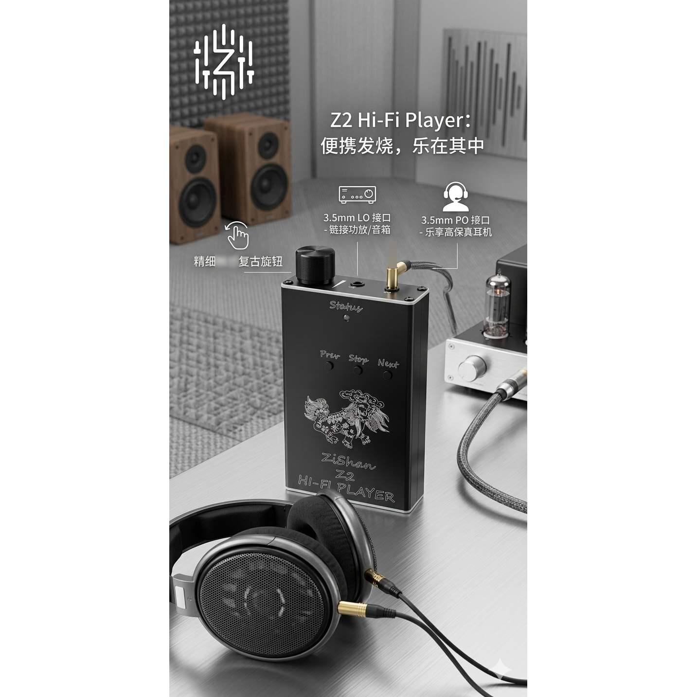 Zishan Z2 HiFi DSD Hard Soluti – Audio Music Player recenzja i cena