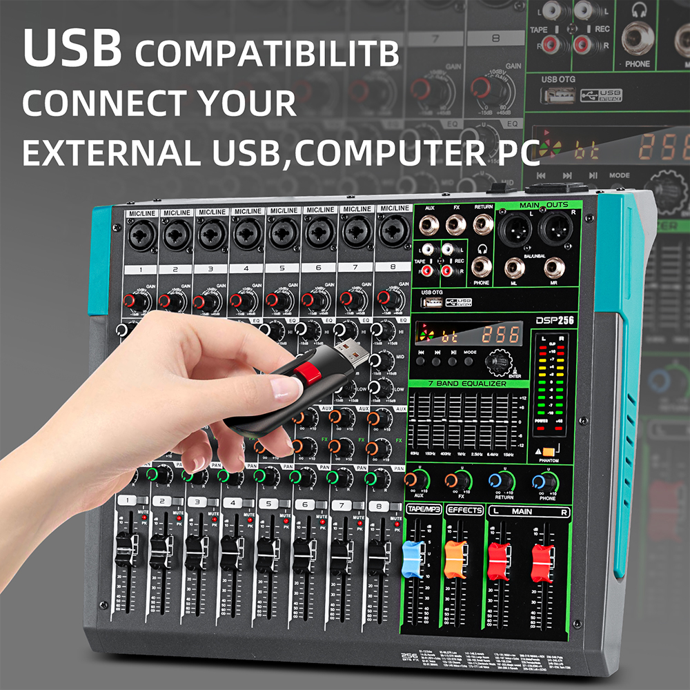 Profesjonalny mikser audio Dep – Audio Mixer 4 Channel recenzja i cena