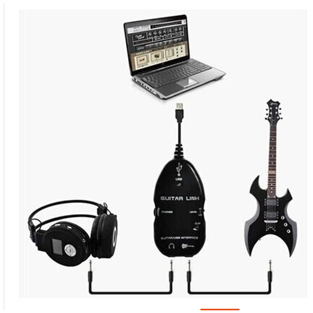 Kabel USB do gitary, interfejs – Audio Music Link recenzja i cena