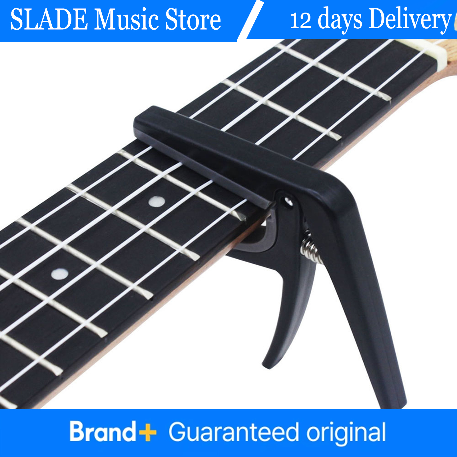 Profesjonalny czarny klips do  – Guitar Capo Clip recenzja i cena