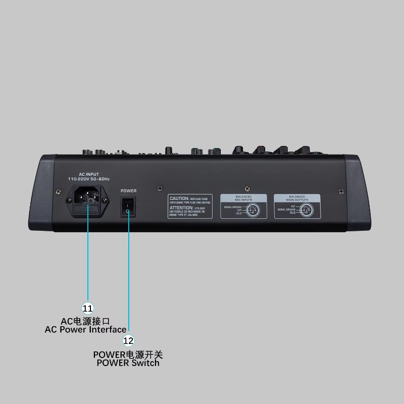 GAX-HLM80 Green Audio 8-kanało – Audio And Music Mixer recenzja i cena