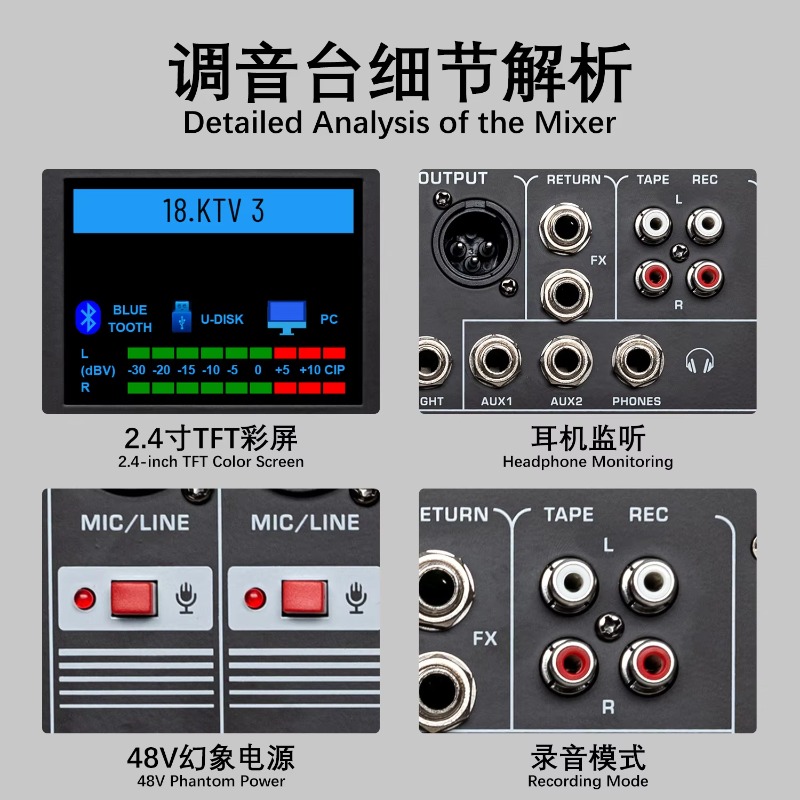 GAX-HLM80 Green Audio 8-kanało – Audio And Music Mixer recenzja i cena