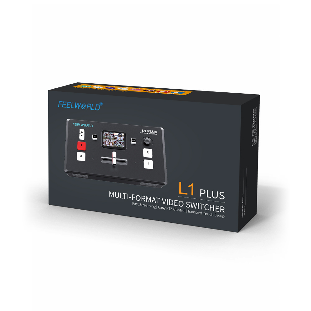 FEELWORLD L1 PLUS Wielokamerow – Audio Mixer 4 Channel recenzja i cena