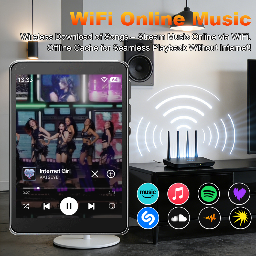 Odtwarzacz MP3 WiFi Android 10 – Download Audio Music Player recenzja i cena